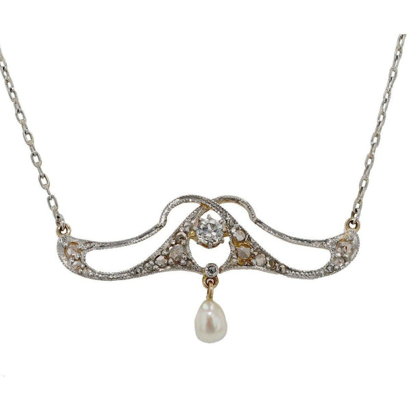 Antique Estate Diamond Necklace