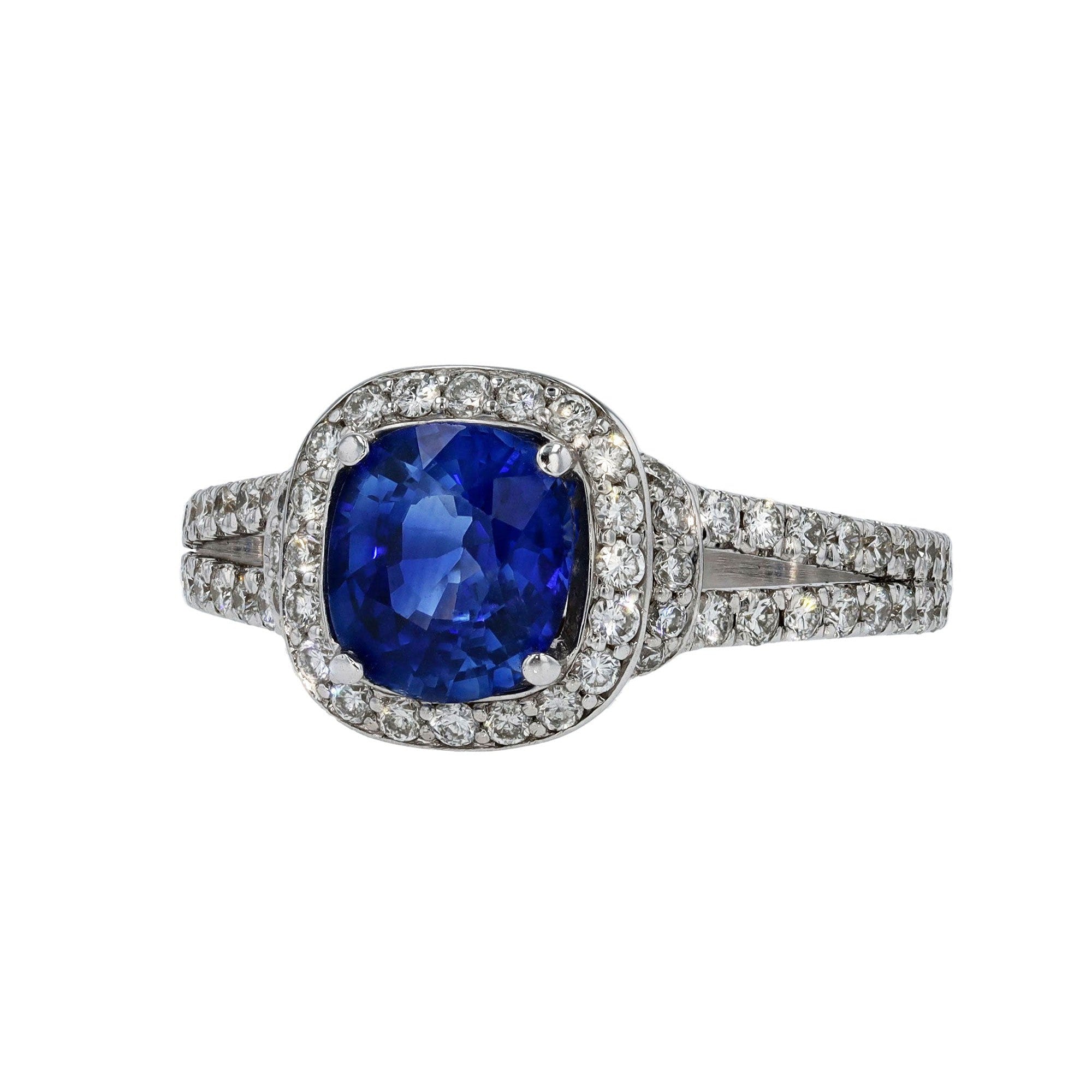 Sapphire Engagement Ring