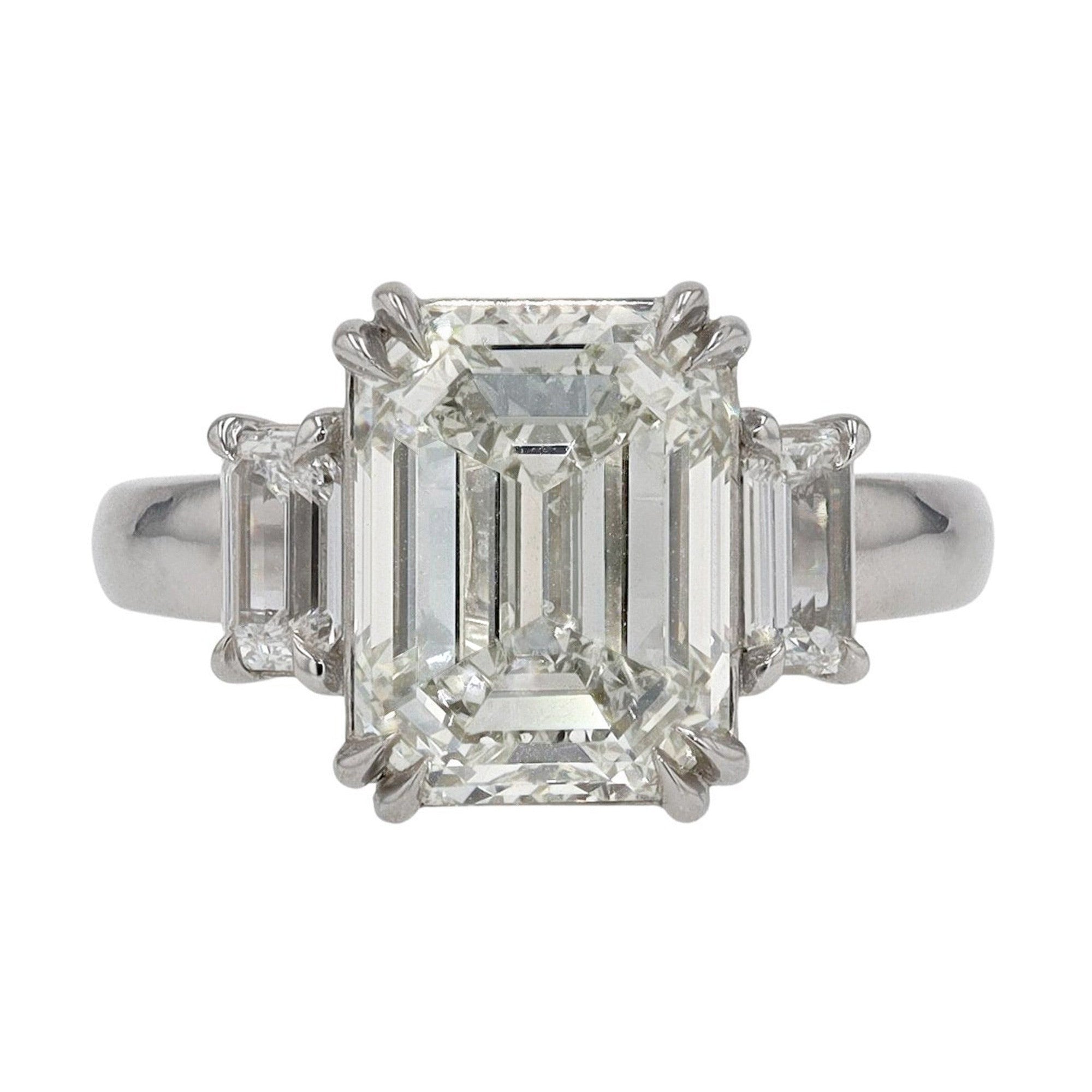 5 Carat Emerald Cut Diamond