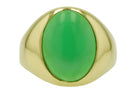 Mens Jadeite Ring