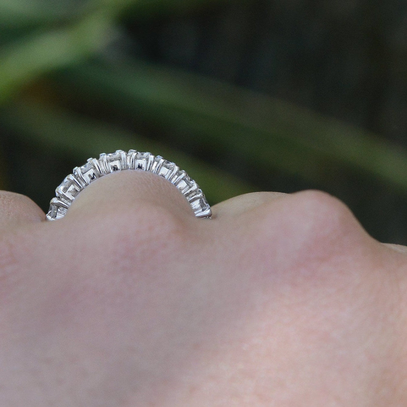 Mid Century 3.60 Carat Diamond Eternity Wedding Band