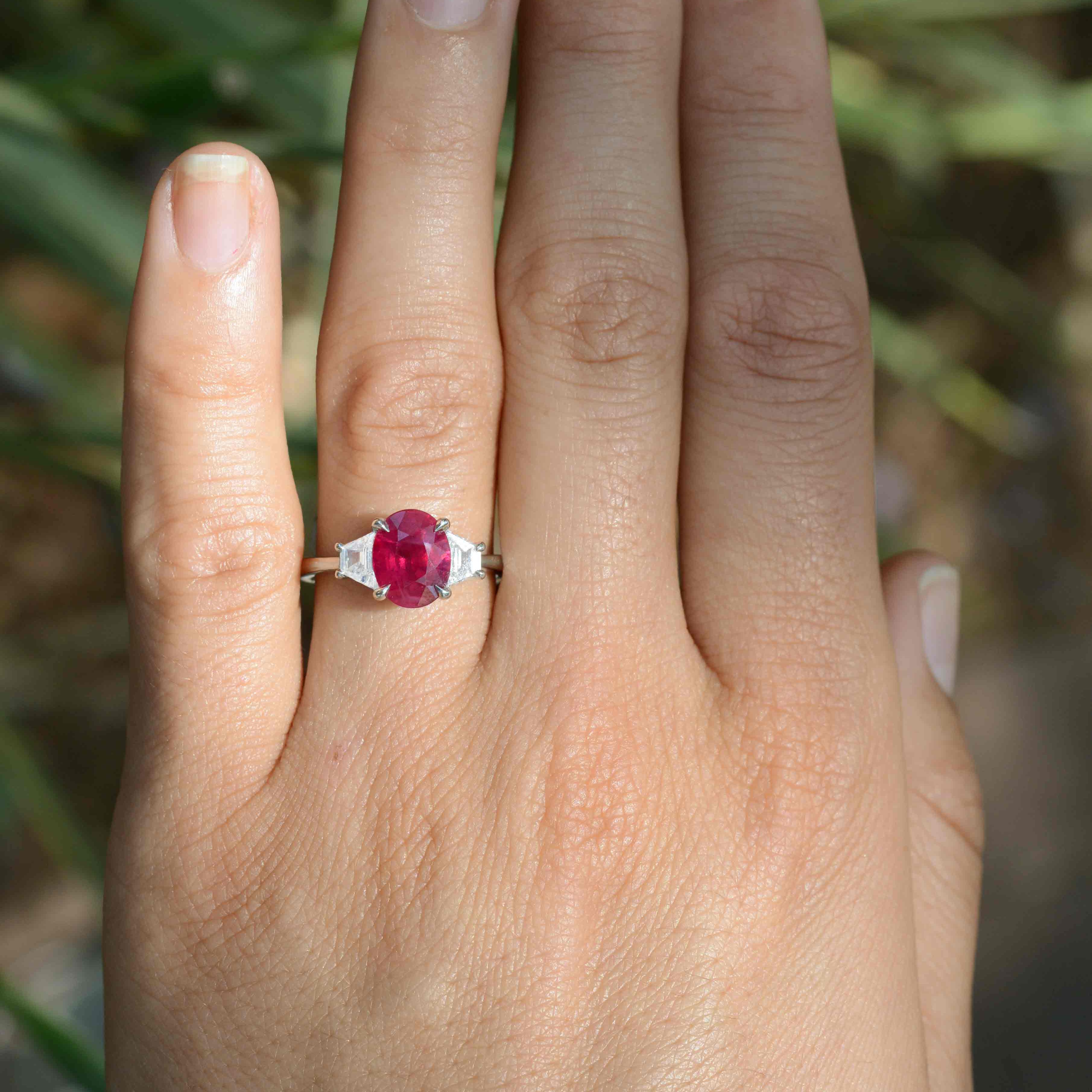 Burmese Ruby Ring