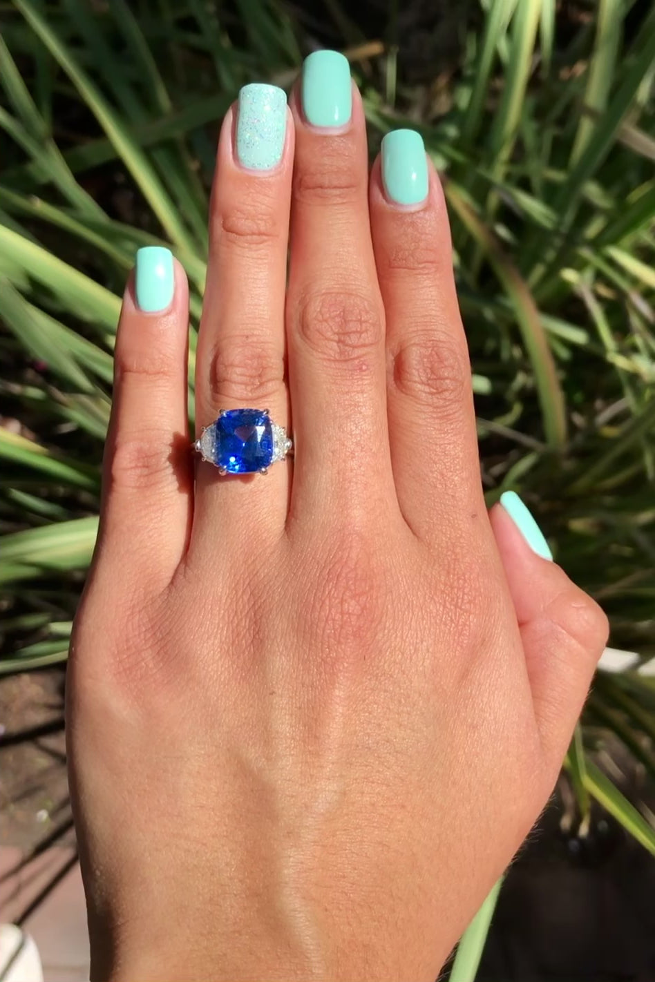 Sapphire Womens Ring