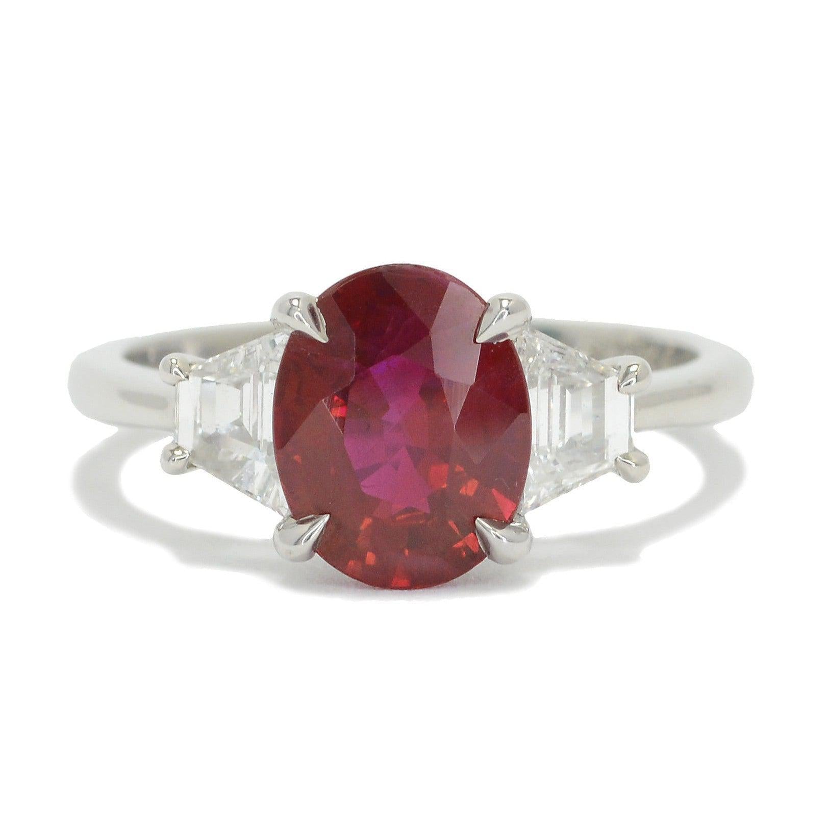 Burmese Ruby Ring