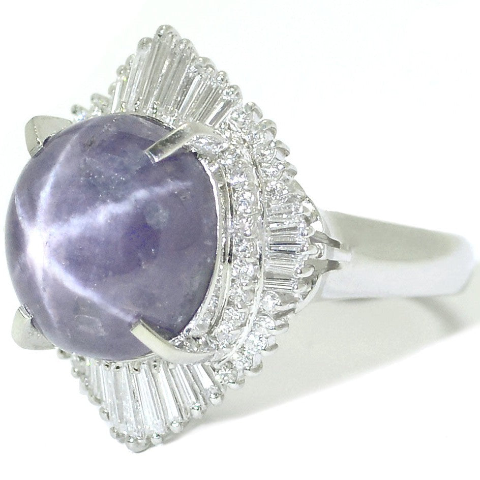 Purple Sapphire Ring