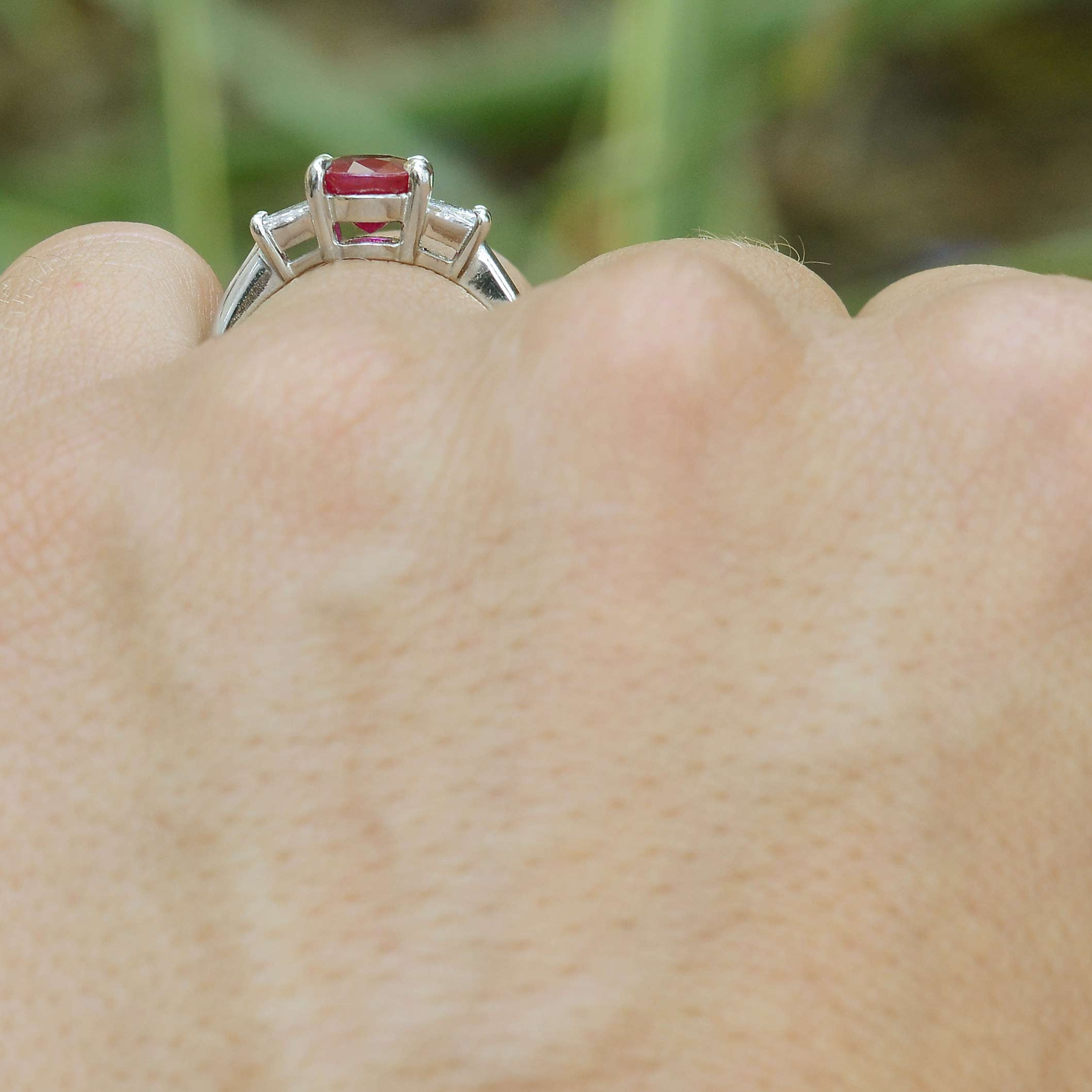 Burmese Ruby Ring