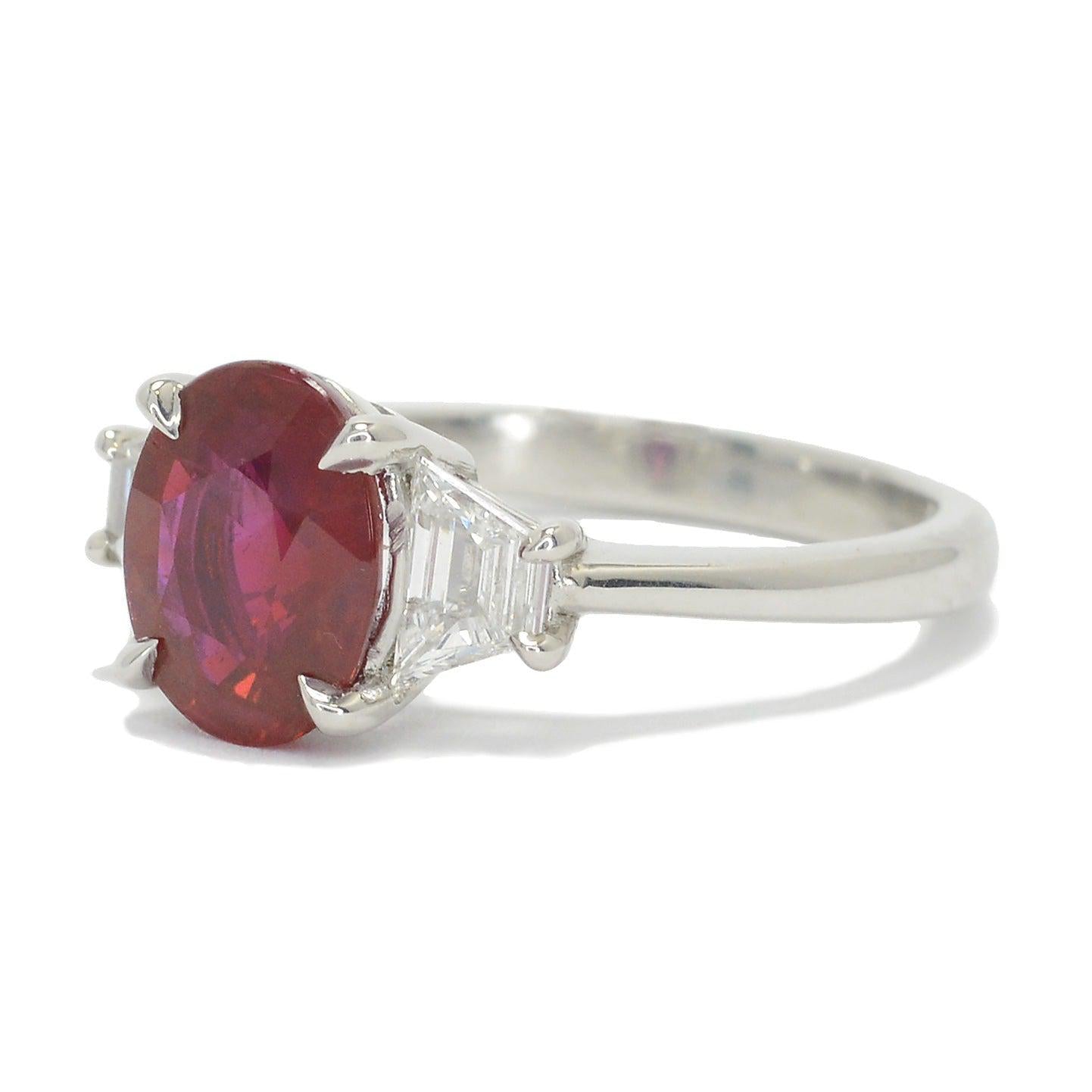 Burmese Ruby Ring