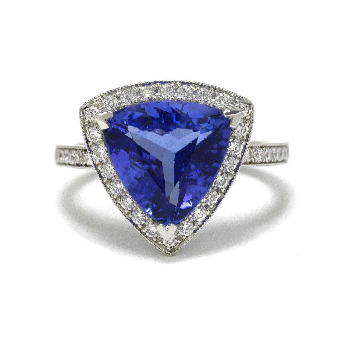 Tanzanite Engagement Ring